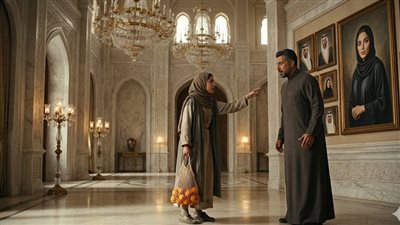 فتاة فقيرة تسال ملياردير 