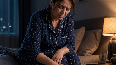 حكة الساقين ليلًا.. متى تكون أكثر من مجرد جفاف في الجلد؟