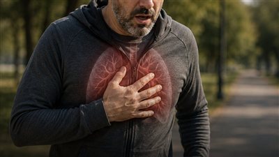 ضعف الرئتين يظهر أثناء المشي.. 5 إشارات تحذيرية انتبه إليها