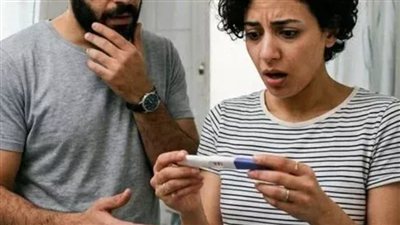 مراتي لقت اختبار حمل ف زبالة الحمام